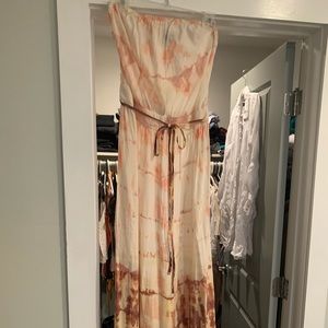 Gypsy strapless maxi